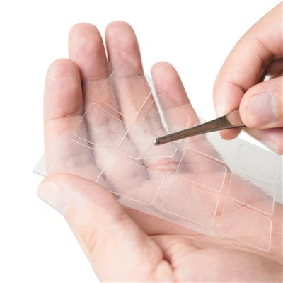 Strisce cicatrici in silicone per un intervento chirurgico, sezione C